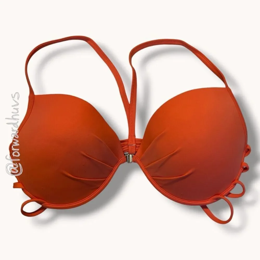 Victoria’s Secret The Fabulous Strappy Bikini Top – Size 34DD